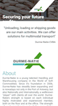 Mobile Screenshot of durme-natie.be
